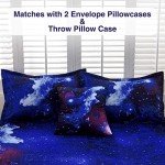 Galaxy Themed 6-Piece Bedding Set for Kids
