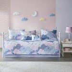 Vibrant Unicorn Daybed Cover for Kids