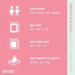 Intex Kids Travel Air Mattress with Raised Sides