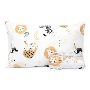 Jungle Theme 100% Cotton Kids Bedding Set