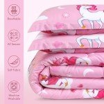 Unicorn Comforter Set for Kids - Twin Size