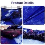 Galaxy Themed 6-Piece Bedding Set for Kids