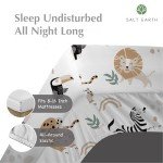 Jungle Theme 100% Cotton Kids Bedding Set