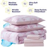 Kids Twin Bed Set with Comforter & Sheets