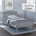 Delta Children Canton Toddler Bed in Grey