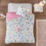 Cynthia Butterfly Comforter Set for Kids - Twin