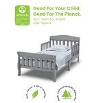 Delta Children Canton Toddler Bed in Grey