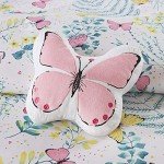 Cynthia Butterfly Comforter Set for Kids - Twin