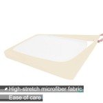 Beige Jersey Knit King Box Spring Cover 4-Sides