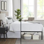 Nestl White Queen Bed Skirt - 14" Drop