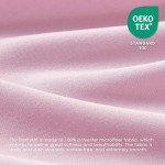 Dusty Pink Elastic Bed Skirt for Full Beds