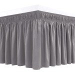 Biscaynebay Adjustable Bed Skirts for King Beds