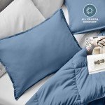 Premium Microfiber Pillow Sham Covers - Set of 2