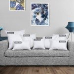 Utopia Bedding White Throw Pillow Inserts - 26x26