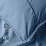 Premium Microfiber Pillow Sham Covers - Set of 2