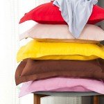 Soft Microfiber Pillow Shams - 2 Pack, White