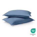 Premium Microfiber Pillow Sham Covers - Set of 2