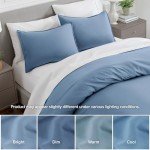 Premium Microfiber Pillow Sham Covers - Set of 2