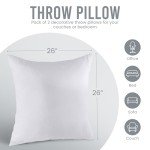 Utopia Bedding White Throw Pillow Inserts - 26x26