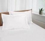 Soft Microfiber Pillow Shams 2 Pack - White