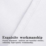 Soft Microfiber Pillow Shams - 2 Pack, White