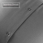 Premium King Pillow Shams Set of 2 - Gray