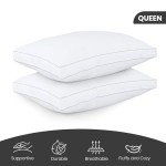 Cooling Queen Bed Pillows for Sleepers - Set of 2