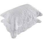 Ultra Soft Quilted Pillow Shams Set of 2