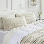 Cotton Waffle Weave Queen Sham Set of 2