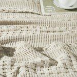 Cotton Waffle Weave Queen Sham Set of 2