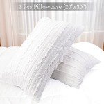 Ultra Soft White Pillow Shams Set of 2