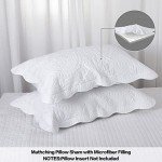 Ultra Soft Quilted Pillow Shams Set of 2