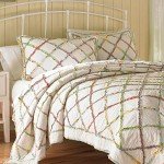 Laura Ashley Ruffle Garden Standard Sham - Cream