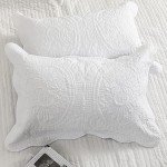 Ultra Soft Quilted Pillow Shams Set of 2