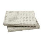 Cotton Waffle Weave Queen Sham Set of 2