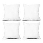 Set of 4 Lightweight Down Alternative Pillow Inserts