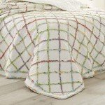 Laura Ashley Ruffle Garden Standard Sham - Cream
