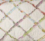 Laura Ashley Ruffle Garden Standard Sham - Cream