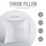 Utopia Bedding 18x18 Decorative Pillow Inserts (2-Pack)