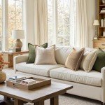 Soft Boho Striped Corduroy Pillow Covers Set of 2