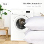 Set of 2 18x18 Decorative Feather Pillow Inserts