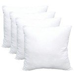 Obruosci Luxury Hypoallergenic Pillow Inserts, Pack of 4