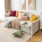 Soft Boho Striped Corduroy Pillow Covers Set of 2