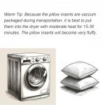 Cozy 18x18 Throw Pillow Inserts - Set of 8