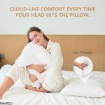 6 Pack Luxury 18"x18" Soft White Pillow Inserts