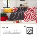 Cozy Chunky Knit Chenille Throw Blanket 50x60