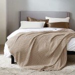 Bedsure Cooling Waffle Cotton King Size Blanket