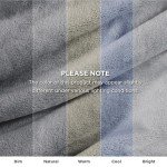 Cozy Grey Fleece Throw Blanket for Couch