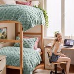 Sage Green Fleece Throw Blanket - 50x60 Inches