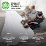 Utopia Bedding White Cotton Waffle King Blanket